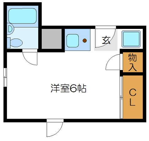 弐番館の物件間取画像